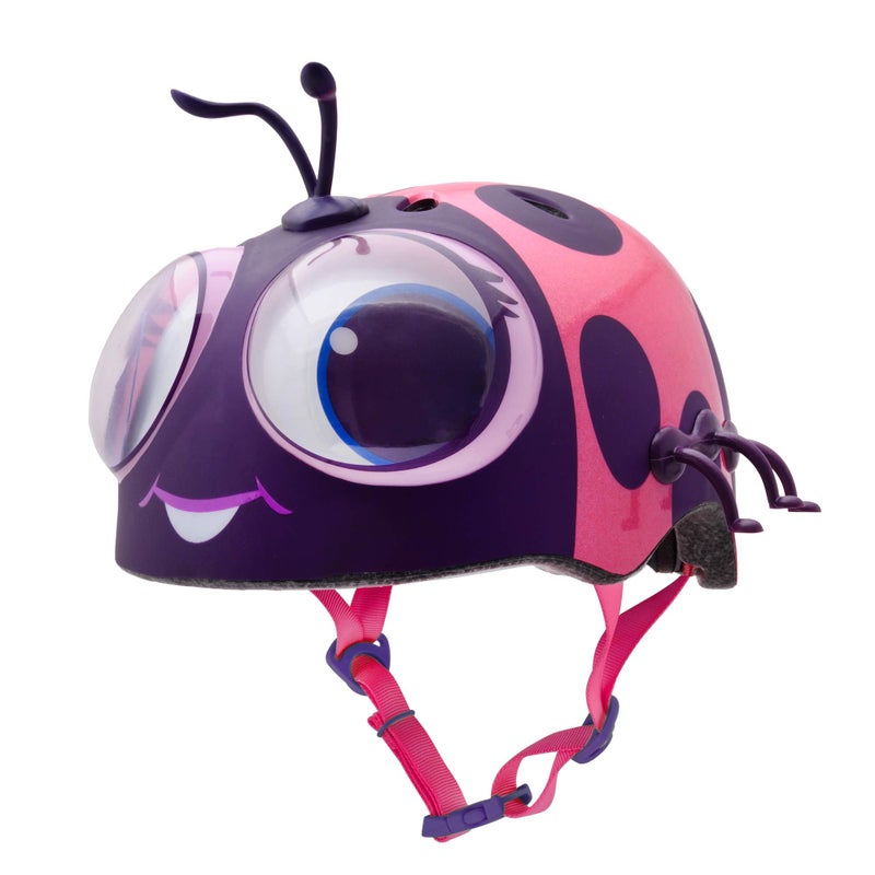 Raskullz Googly Eye Lady Toddler 3+ Multisport Helmet, Toddler (3-5 yrs.) (7094964) - Image 1